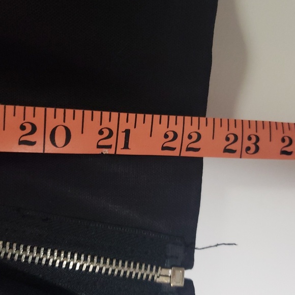 Marc By Marc Jacobs Black Leather Jacket Asymmetrical Zipper - Picture 8 of 8